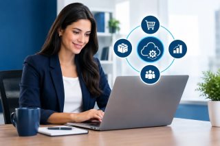 ERP comercial para integrar vendas e gestão